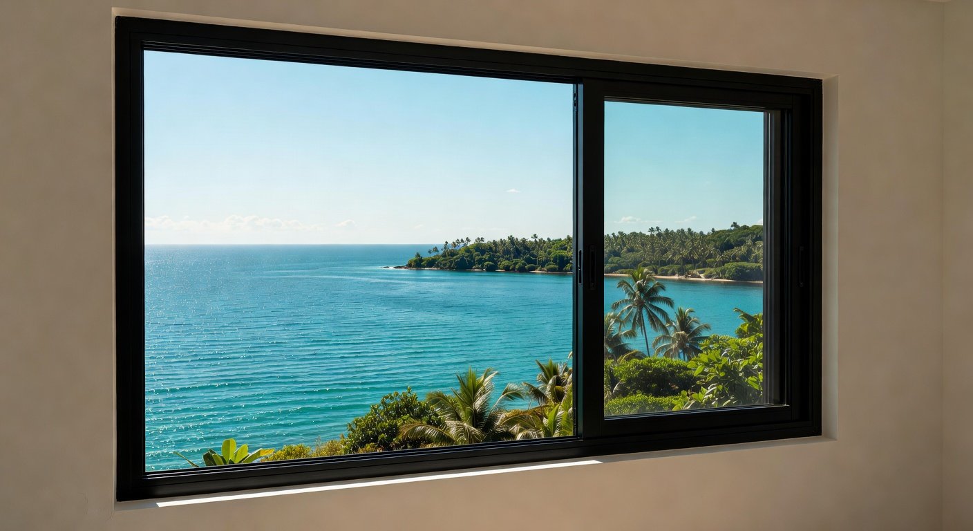 Aluminum windows